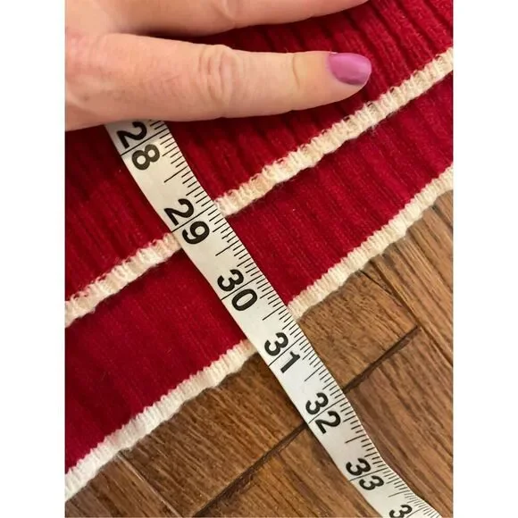 Eddie Bauer wool fairisle Cowlneck sweater m - Picture 8 of 9